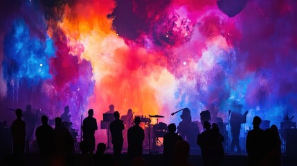 Concert with live painting or art performance Combining music with visual art, this concept is...