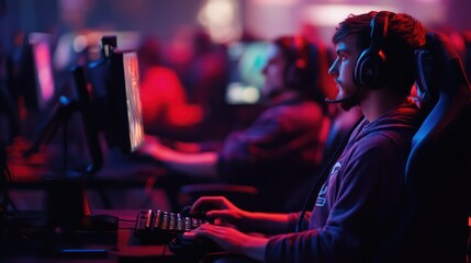 Adaptive esports competitions offering a platform for disabled gamers to showcase their skills and compete globally.