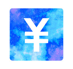 マーブルな星空｜シンプルな円マーク