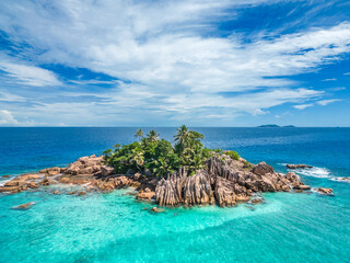  St. Pierre Island Praslin Seychelles © ewelinaf