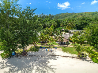 View of  Praslin Island Seychelles © ewelinaf