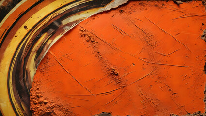 red and yellow background