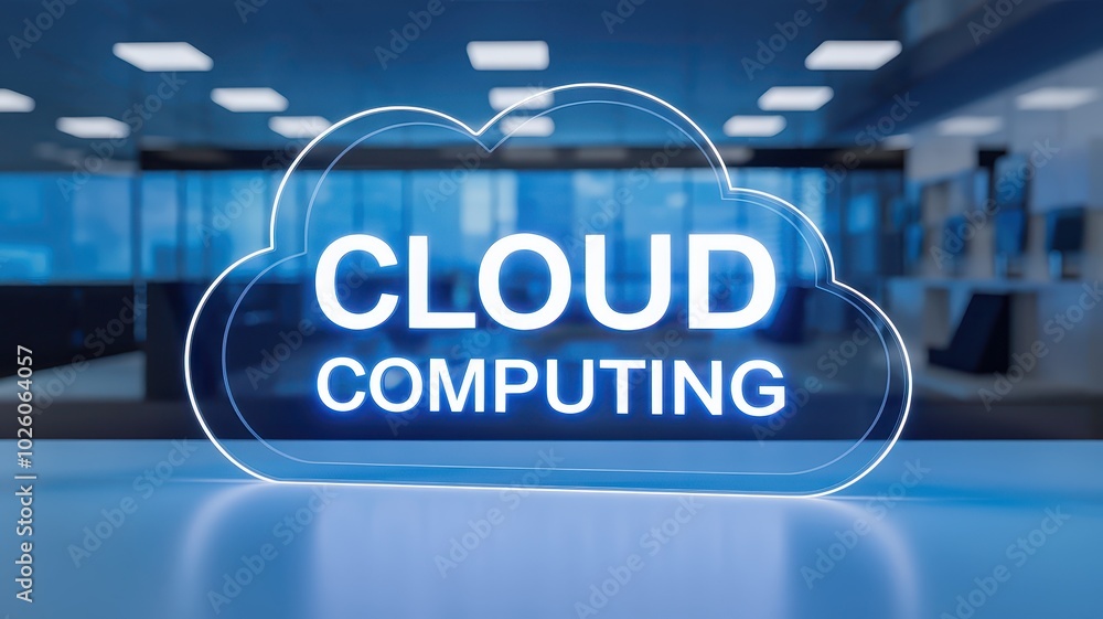 Poster innovative cloud computing solutions for transformative digital strategies harness the power of clou