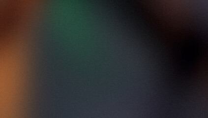 Smooth dark orange green color gradient grainy texture backdrop design, vibrant colors flow wave shaped noisy gradient, glowing bright web banner and poster