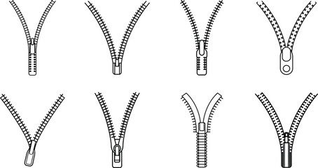Various Zipper Designs: Styles, Types, and Options © Bappaditya Roy