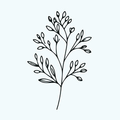 set of leaves
black and white silhouettes of leaves
seamless pattern with leaves