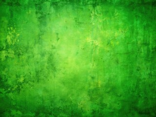 Fototapeta premium Grunge green backdrop featuring a shabby texture pattern, perfect for creating vibrant and artistic designs that inspire creativity and uniqueness in various projects.
