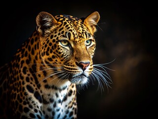 Captivating Low Light Photography of Leopard Spots in Their Natural Habitat
