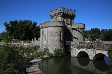 Château médiéval de La Clayette en région Bourgogne-Franche-Comté