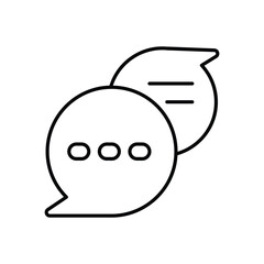 Commuication vector icons stock illustration