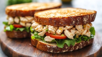 Delicious Chicken Salad Sandwich