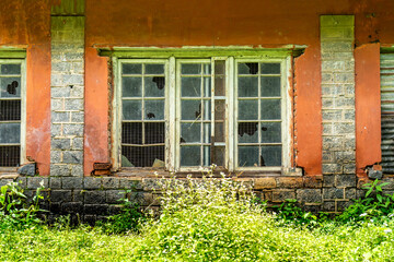 old abandoned factory