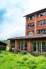 old abandoned factory