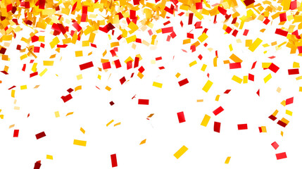 Super Bowl celebration confetti falling down