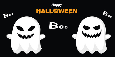 Cute Halloween Ghost Decoration Designs