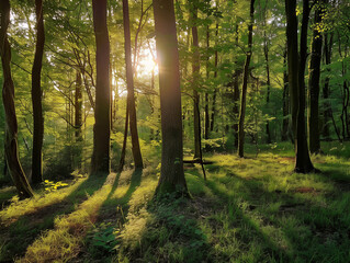 Naklejka premium Wald