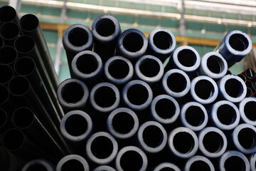 steel pipe product group square pipe Construction steel products such as black steel pipes, image...