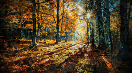 Obraz premium Wald