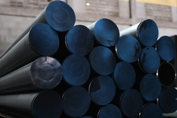 steel pipe product group square pipe Construction steel products such as black steel pipes, image...