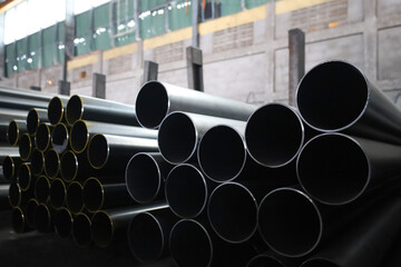 steel pipe product group square pipe Construction steel products such as black steel pipes, image...