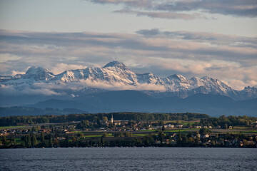 Bodensee, Blick zum Säntis