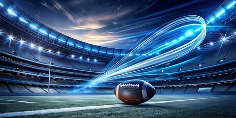 Long Exposure Dallas Cowboys Logo Art for Sports Fans and Collectors