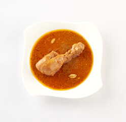 Chicken Korma or Chicken Qorma, a popular indian cuisine.