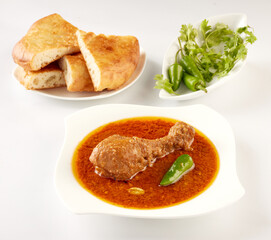 Chicken Korma or Chicken Qorma, a popular indian cuisine.