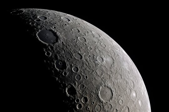 Lunar Wonders: The Enigmatic Beauty of the Moon, generative ai
