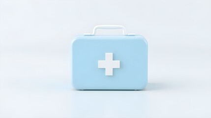 Fototapeta premium Minimal First Aid Icon