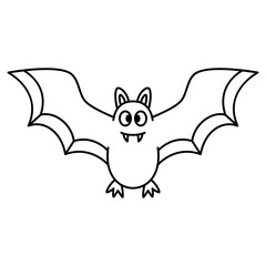 bat animal icon character