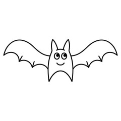 bat animal halloween cartoon