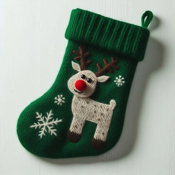 D&eacute;coration chaussette de No&euml;l