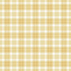 Selection vector tartan plaid, carnival background seamless pattern. Pixel check texture textile fabric in light and amber colors.