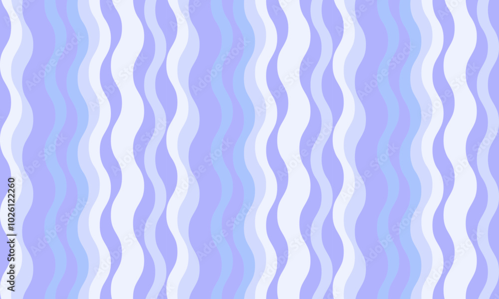 Aufkleber vertical striped design with flowing curves and textured waves. artistic colors blend with simplicit