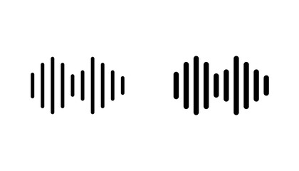 Audio icon concept. Stock vector