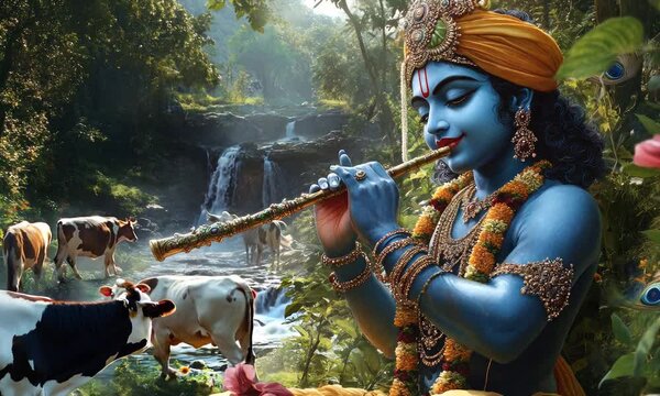 Lord Krishna Janmashtami Gopal Kala Indian god