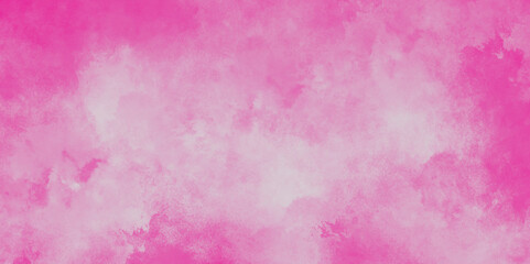 pink wall background. pink watercolor background painted empty smooth paper texture, Pink watercolor texture with fogg and clouds, abstract vintage seamless concrete dirty cement .