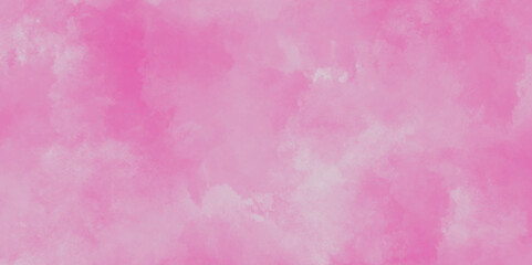 pink wall background. pink watercolor background painted empty smooth paper texture, Pink watercolor texture with fogg and clouds, abstract vintage seamless concrete dirty cement .