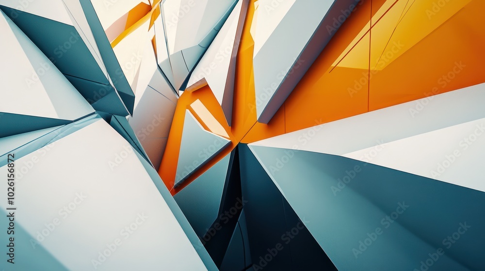 Poster geometric interior texture for products - featuring bold, geometric patterns and textures, adding a 