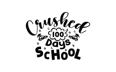 Back to School Typography T-Shirt Design vector graphic template,
100 Days Of School Typography T-Shirt Design vector graphic template,

