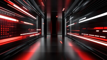 High-tech video background, featuring sleek, modern designs that integrate digital elements, perfect for tech-related content and futuristic presentations