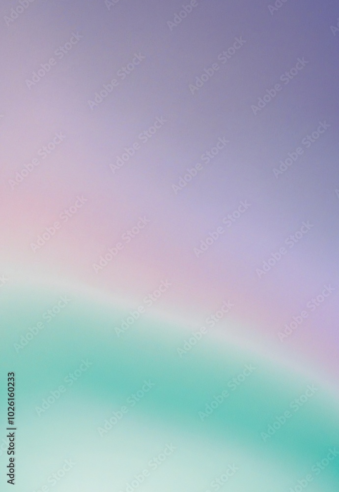 Poster soft gradient background with lavender and cyan smooth transitions