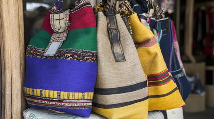 A colorful South African textile design with traditional motifs, showcasing the artistry and vibrant culture of South Africa.