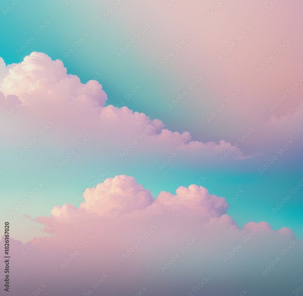 Poster soft gradient background with lightsteelblue and cyan smooth transitions