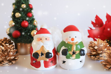 クリスマス素材　サンタクロース
