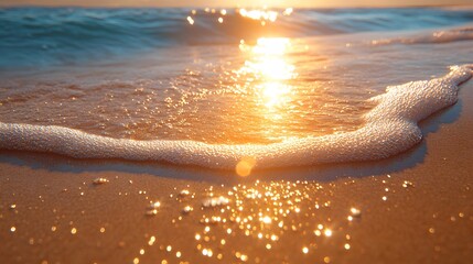 Summer background image of tropical beach