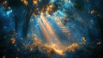 Obraz premium mystical atmosphere, ideal for fantasy or spiritual content