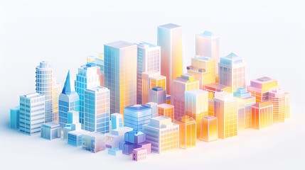 Fototapeta premium city skyline