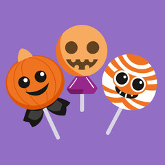 Obraz premium Candies, Halloween style